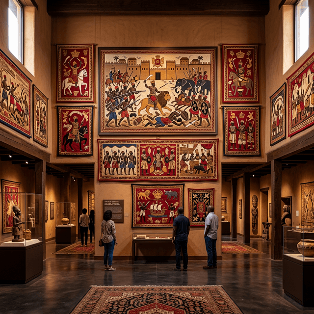 Fon Appliqué — exemple d'intérieur