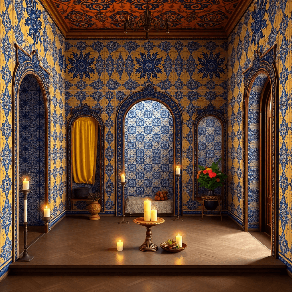 Candomblé Bahianais — exemple d'intérieur