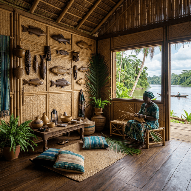 Bassa Littoral — exemple d'intérieur