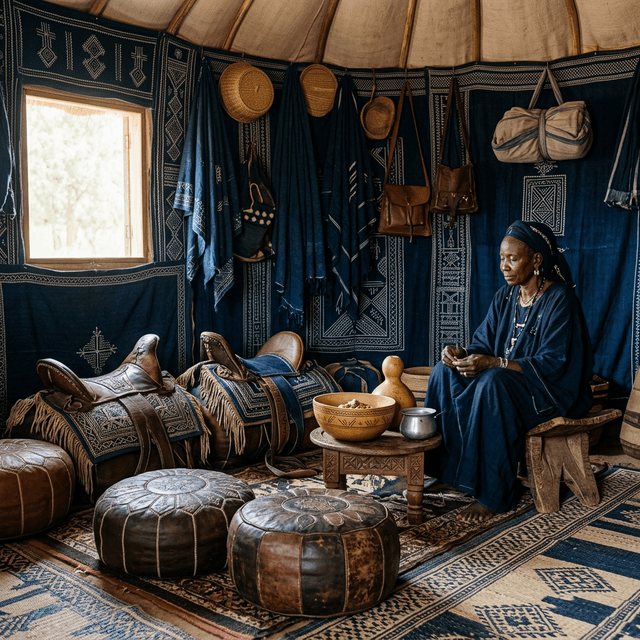 Fulani Nordique — exemple d'intérieur