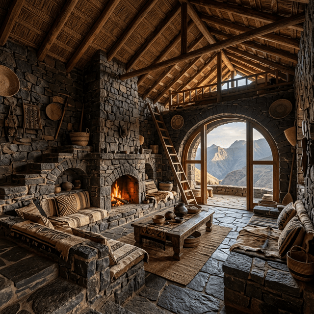 Mandara Montagnes — exemple d'intérieur