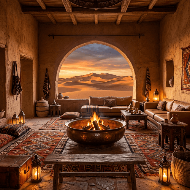 Sahara Algérien — exemple d'intérieur