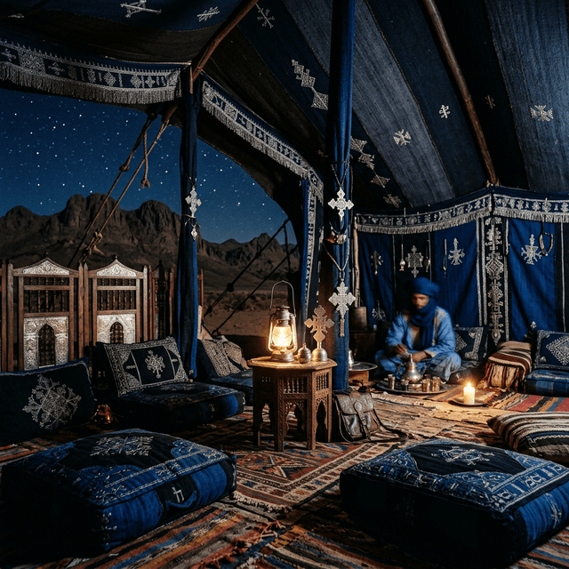 Ahaggar Tuareg Soul — exemple d'intérieur
