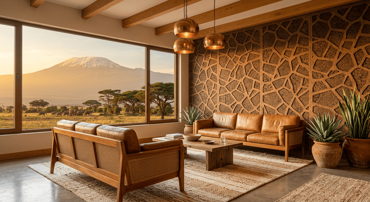 Girafe de l'Amboseli — exemple d'intérieur