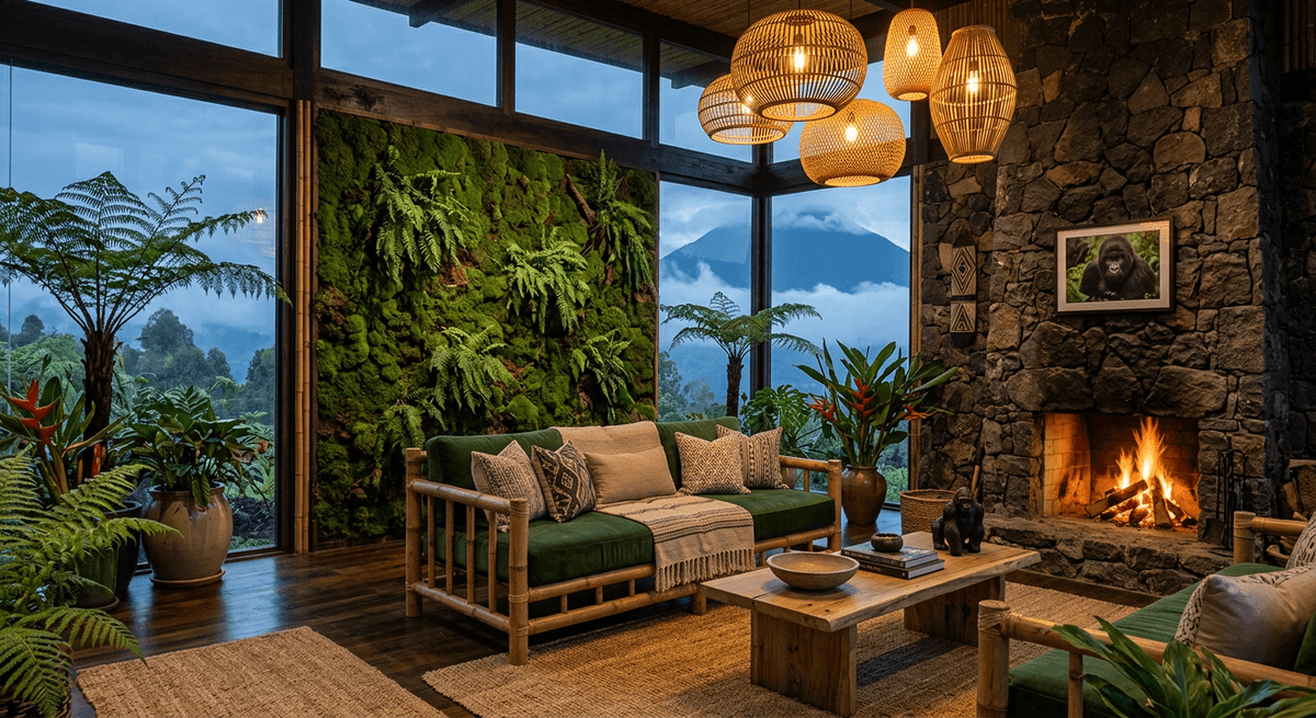 Gorille des Volcans — exemple d'intérieur