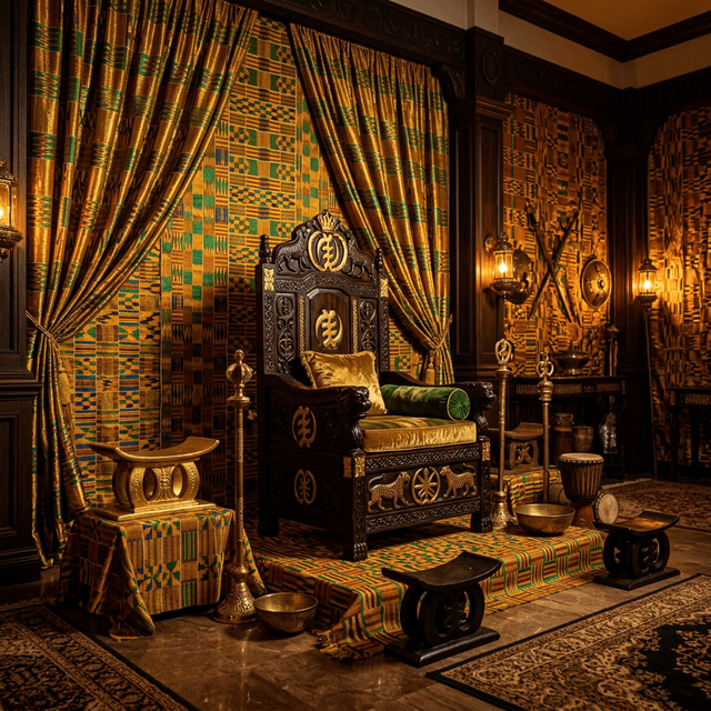 Kente Royal — exemple d'intérieur