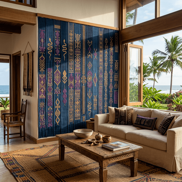 Sussu Textile — exemple d'intérieur