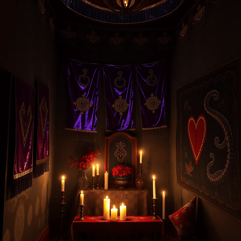 Vodou Haïtien — exemple d'intérieur