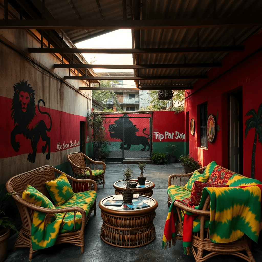 Yardie Kingston — exemple d'intérieur