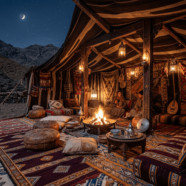 Atlas Nomade — exemple d'intérieur