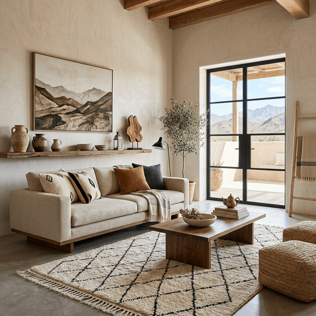 Berbère Moderne — exemple d'intérieur