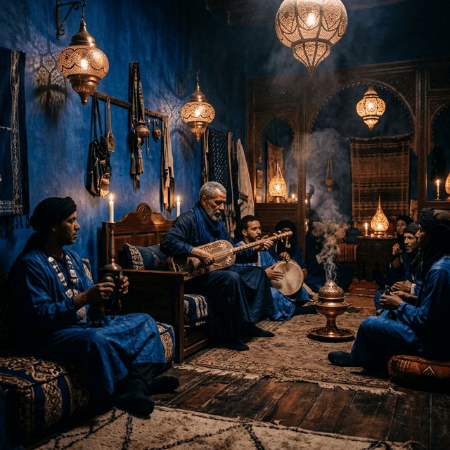 Gnaoua Soul — exemple d'intérieur