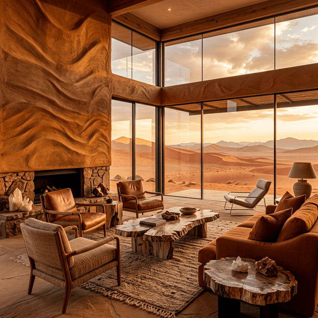 Désert Namib — exemple d'intérieur