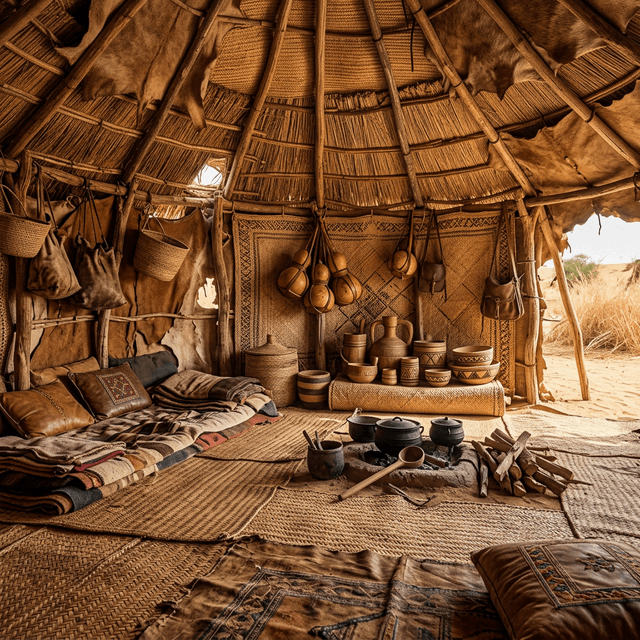 Kanuri Sahara Edge — exemple d'intérieur