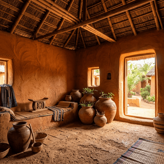 Tiv Terracotta — exemple d'intérieur