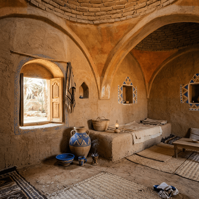 Nubie Antique — exemple d'intérieur