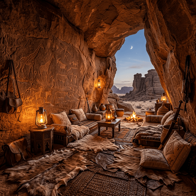 Ennedi Désert — exemple d'intérieur