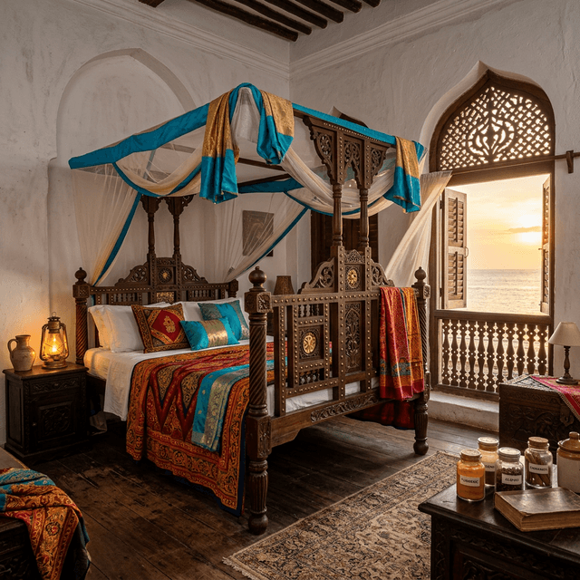 Zanzibar Luxe — exemple d'intérieur