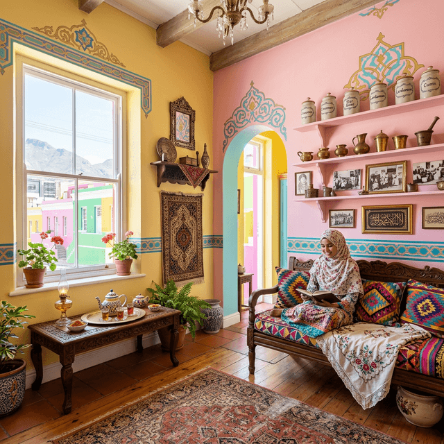Cape Malay — exemple d'intérieur