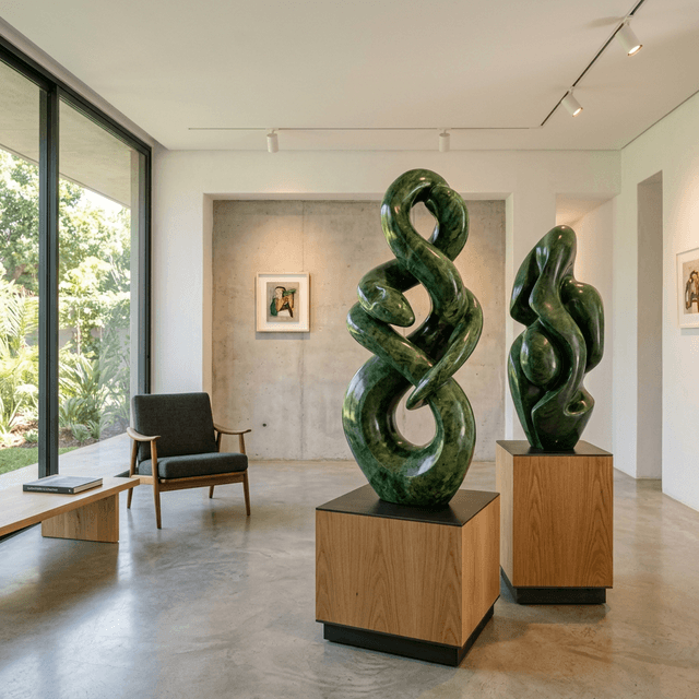 Shona Sculpture — exemple d'intérieur